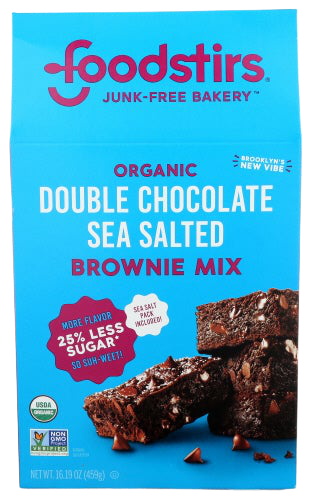 Organic Double Chocolate Sea Salted Brownie Mix