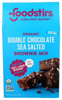 Organic Double Chocolate Sea Salted Brownie Mix