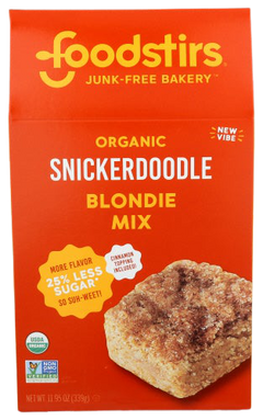 Organic Snickerdoodle Blondie Mix