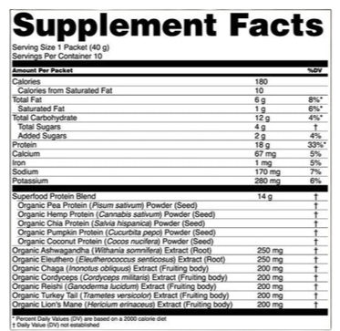 Peanut Butter Plant-Base Protein Powder
