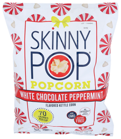 White Chocolate Peppermint Popcorn