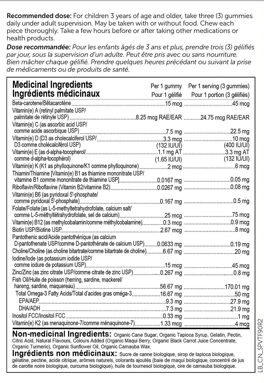 Multivitamin Gummies Toddler Formula  70Ct