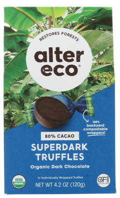 Superdark Chocolate Truffles