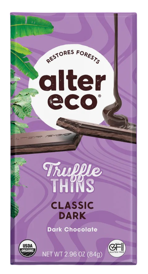 Dark Chocolate Truffle Thin Bar