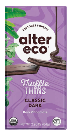 Dark Chocolate Truffle Thin Bar