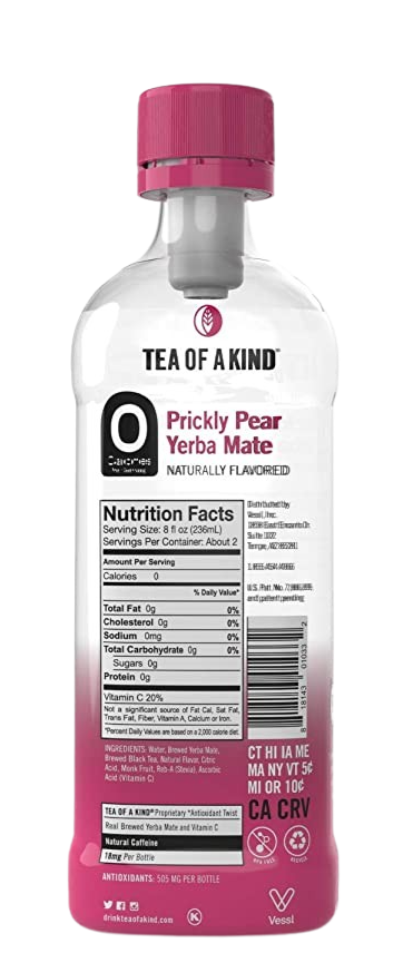 Prickly Pear Yerba Mate Tea