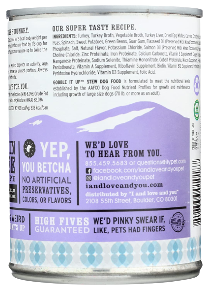 Gobble It Up Stew Wet Food Dog Food