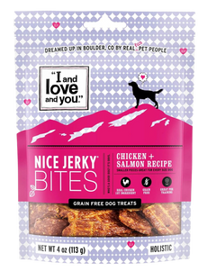 Jerky Chicken & Salmon Dog Treats