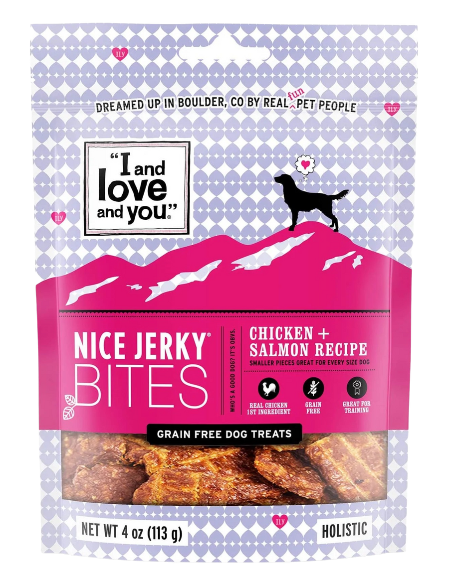 Jerky Chicken & Salmon Dog Treats