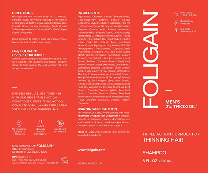 Men Thinning Shampoo
