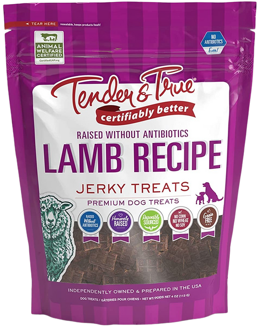 Organic Lamb Jerky Dog Treats