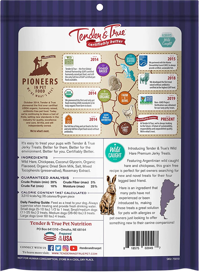 Dog Treats Jerky Wild Hare Recipe