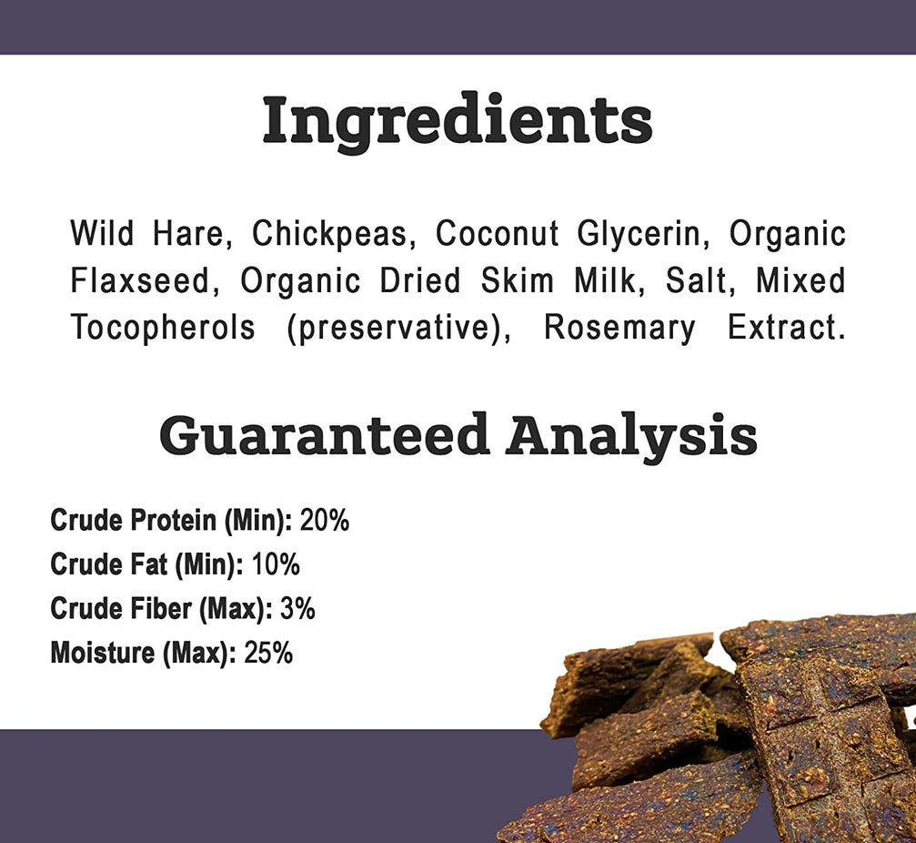 Dog Treats Jerky Wild Hare Recipe