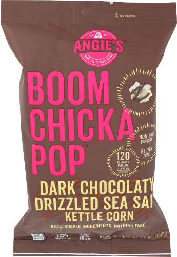 Dark Chocolate Drizzled Sea Salt Kettle Corn