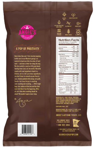 Dark Chocolate Drizzled Sea Salt Kettle Corn