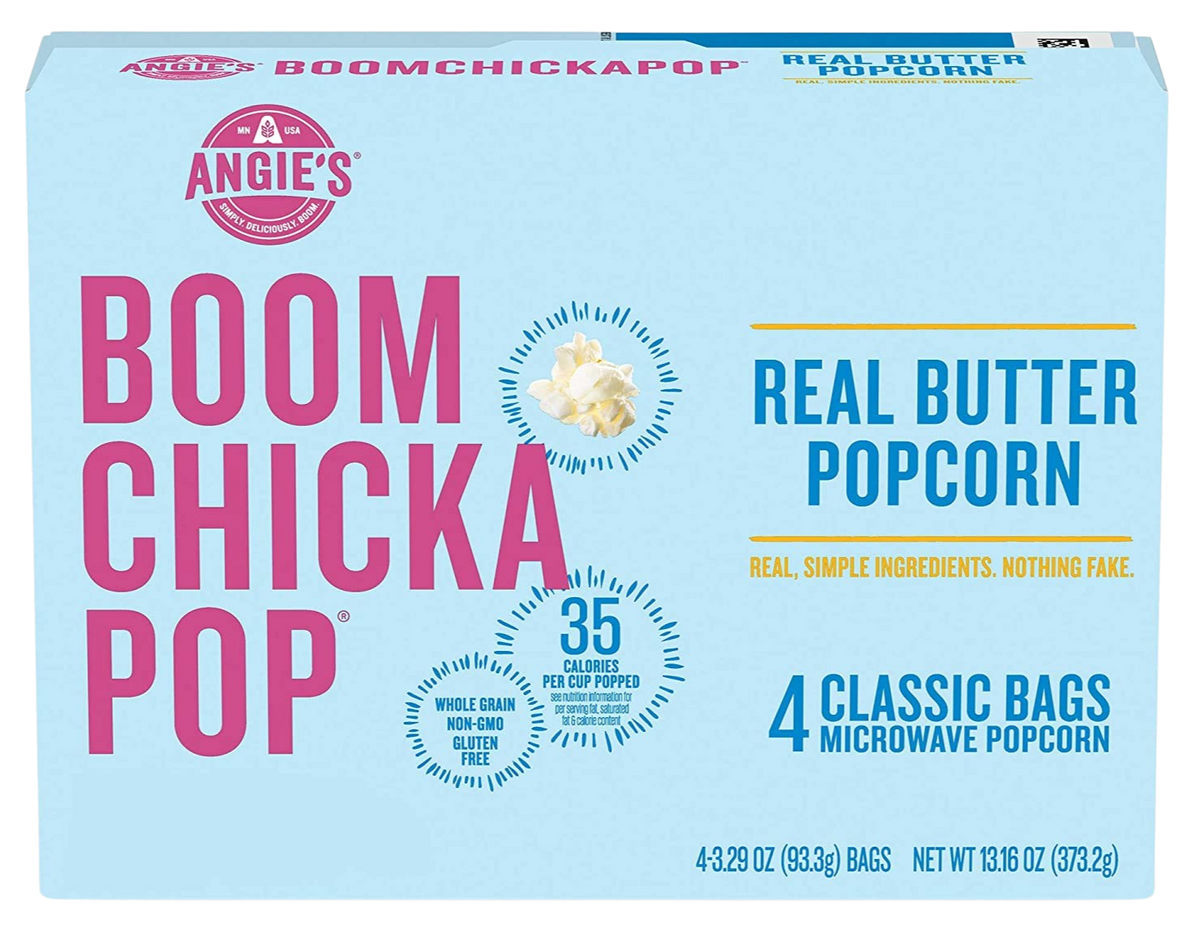 Real Butter Microwave Popcorn (4 Ct)