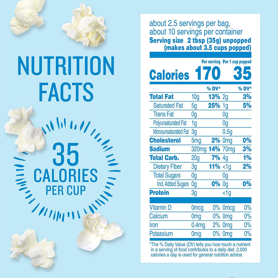 Real Butter Microwave Popcorn (4 Ct)