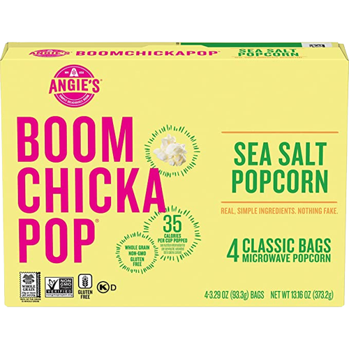 Microwave Sea Salt Popcorn