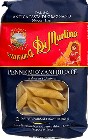 Penne Mezzani Rigate Pasta