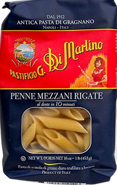 Penne Mezzani Rigate Pasta