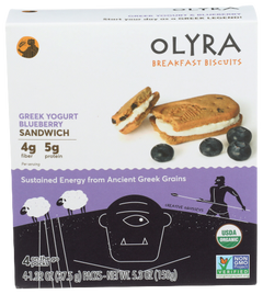 Blueberry Sandwich Breakfast Biscuit