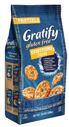 Gluten Free Everything Pretzel Thins