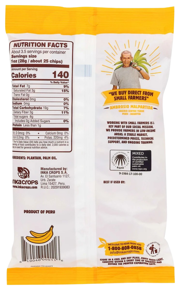 Sweet Plantain Chips