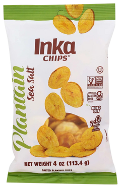Roasted Plantain Sea Salt Chips (12 Pack)