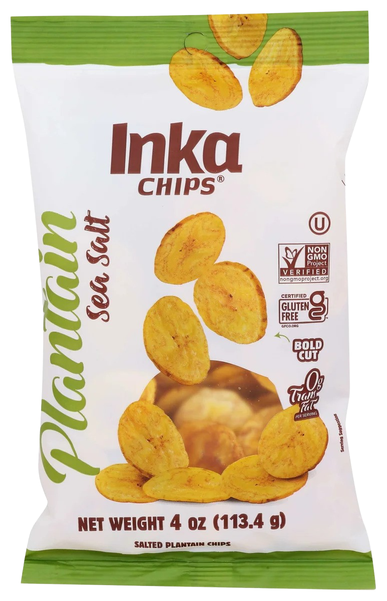 Roasted Plantain Sea Salt Chips (12 Pack)