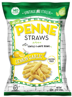 Lemon Garlic Penne Chips