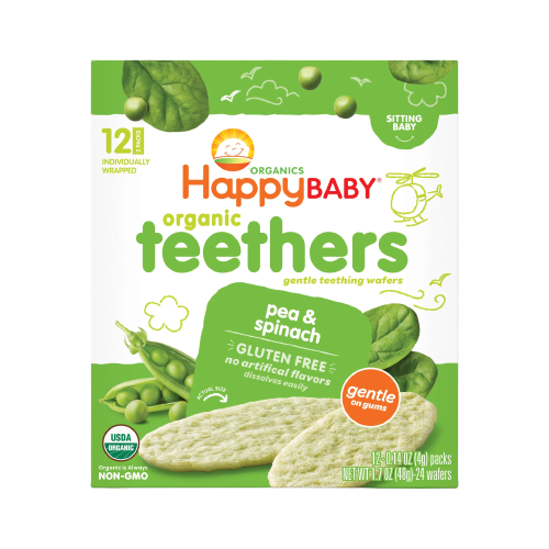 Pea & Spinach Teething Wafers