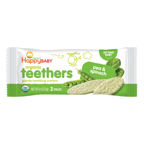 Pea & Spinach Teething Wafers
