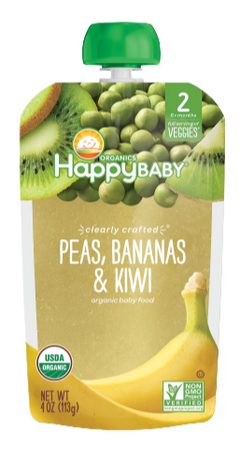 Organics Peas, Bananas & Kiwi Organic Baby Food