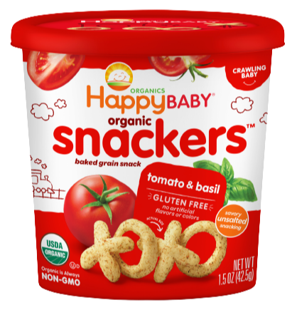 Organic Tomato & Basil Snackers