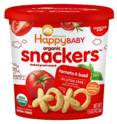 Organic Tomato & Basil Snackers