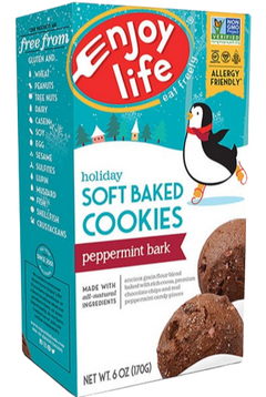 Peppermint Bark Soft Baked Cookies