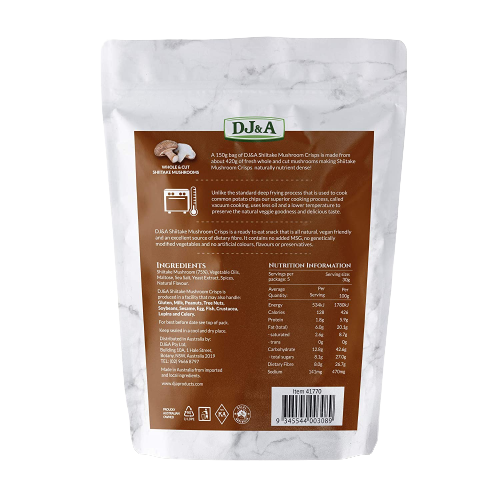 Shiitake Mushroom Crisps