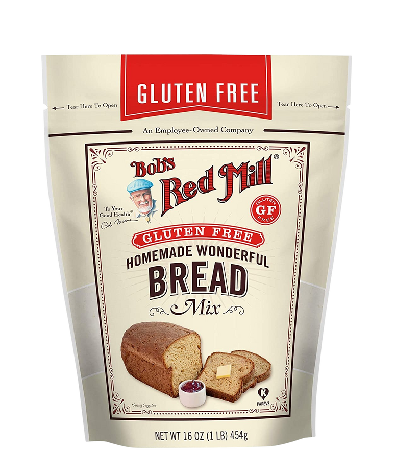 Gluten Free Homemade Wonderful Bread Mix