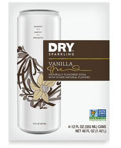 Vanilla Bean Sparkling Water 4Pk