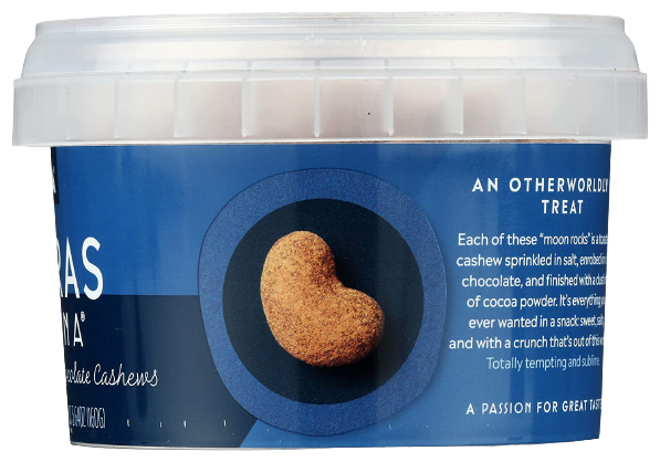 Cocoa Dusted Salted Chocolate Cashews