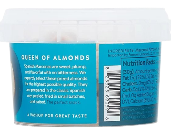 Marcona Almonds Minitub