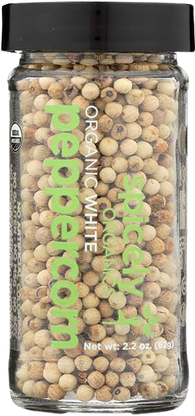 Organic Whole White Peppercorns