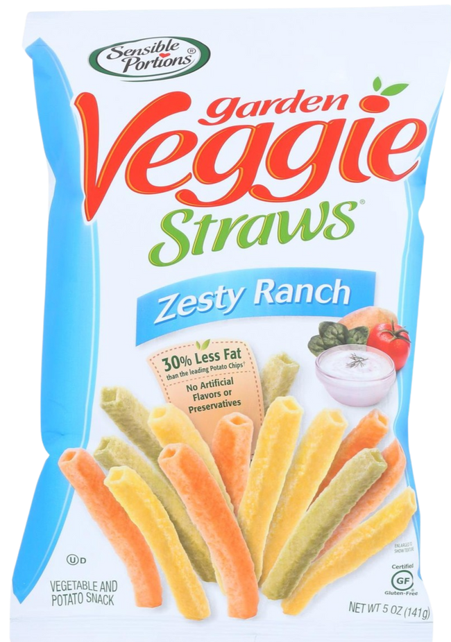 Zesty Ranch Garden Veggie Straws