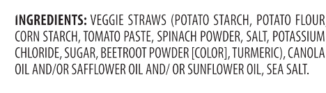Veggie Straws Sea Salt