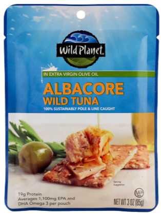Wild Albacore Tuna In Extra Virgin Olive Oil