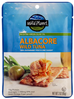 Wild Albacore Tuna In Extra Virgin Olive Oil