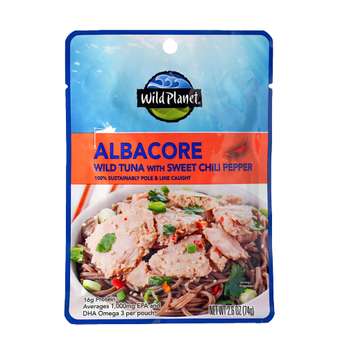 Wild Albacore Tuna With Sweet Chili Pepper (12 Pack Case)