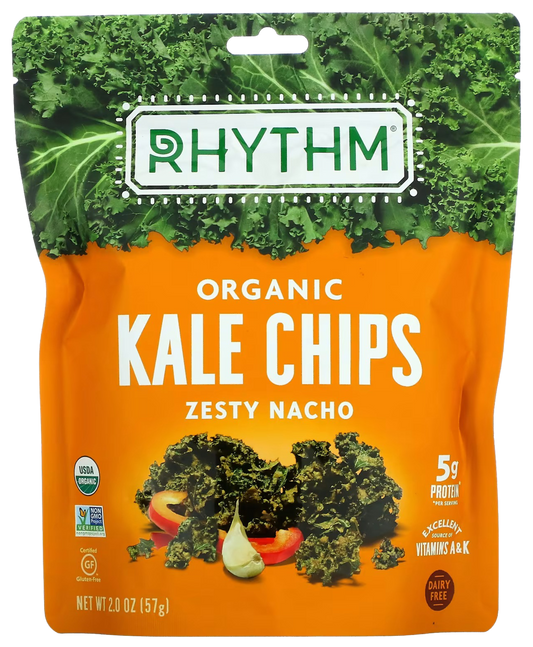 Organic Zesty Nacho Kale Chips