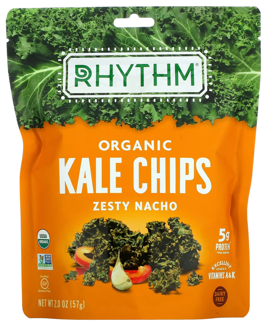 Organic Zesty Nacho Kale Chips