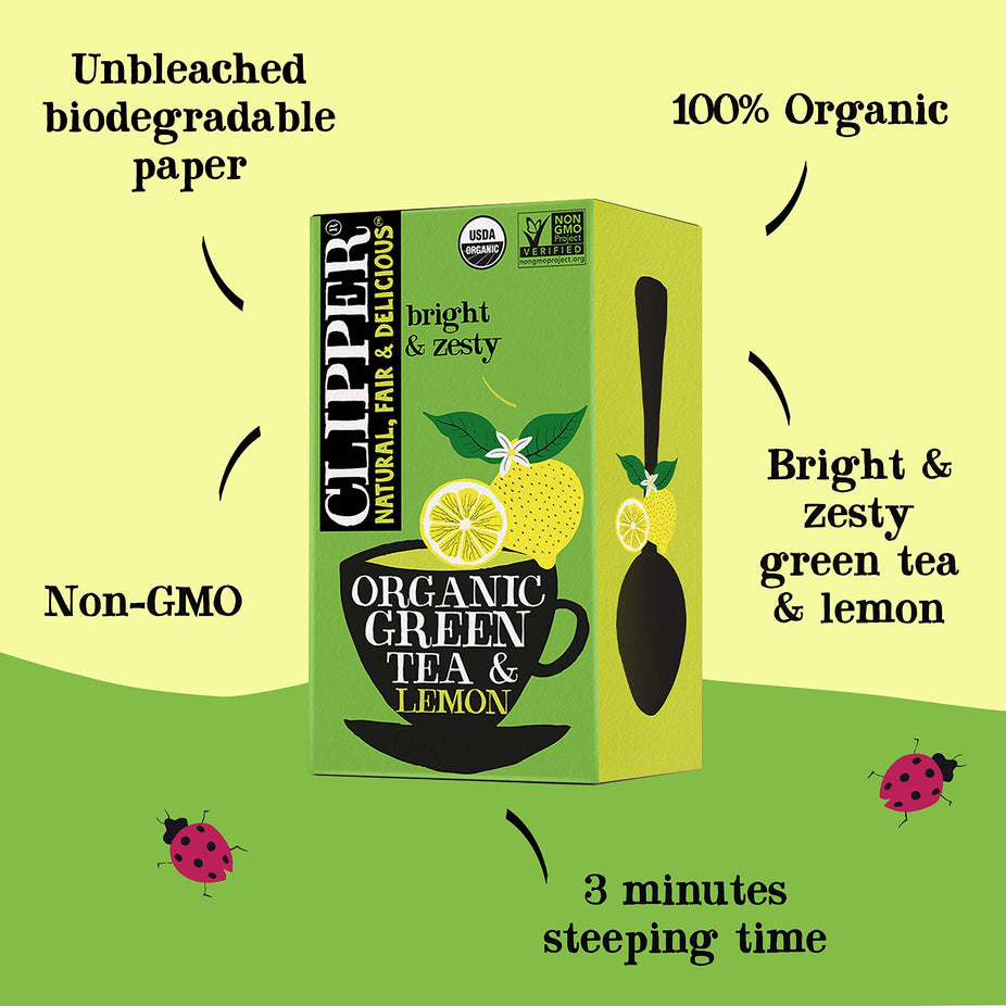 Organic Lemon Green Tea